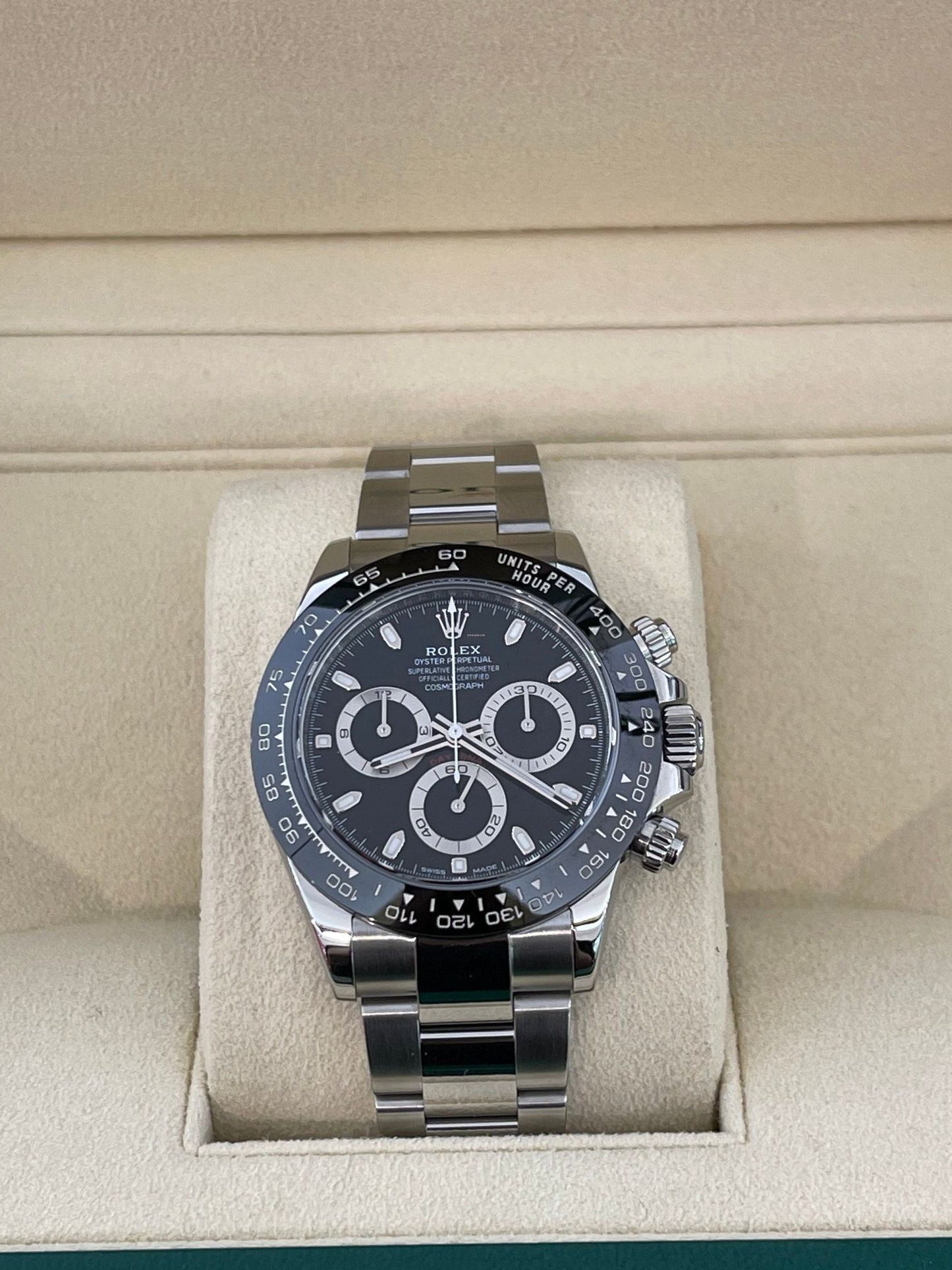 Rolex Daytona Noir Oyster Steel 116500LN