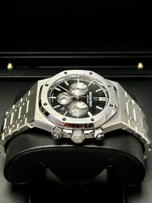 AP Royal Oak Chronograph 41mm Stainless Steel Black Dial