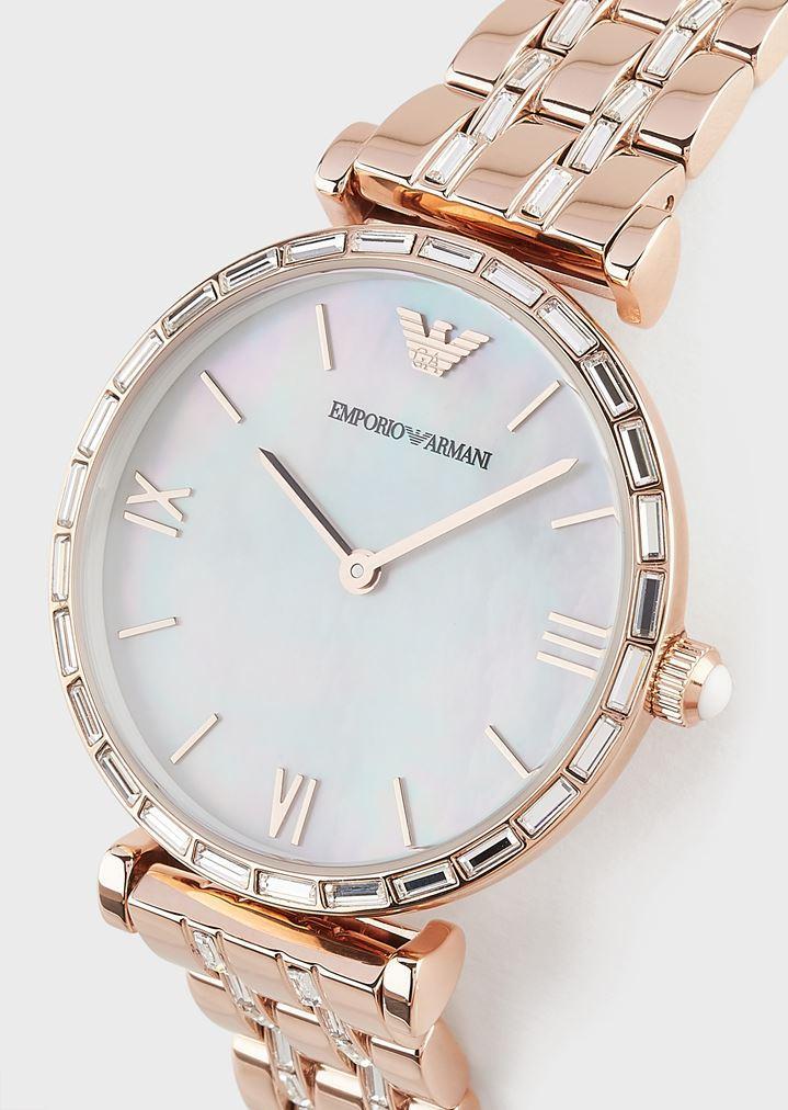 Montre Femme Emporio Armani Gianni T-Bar AR11294