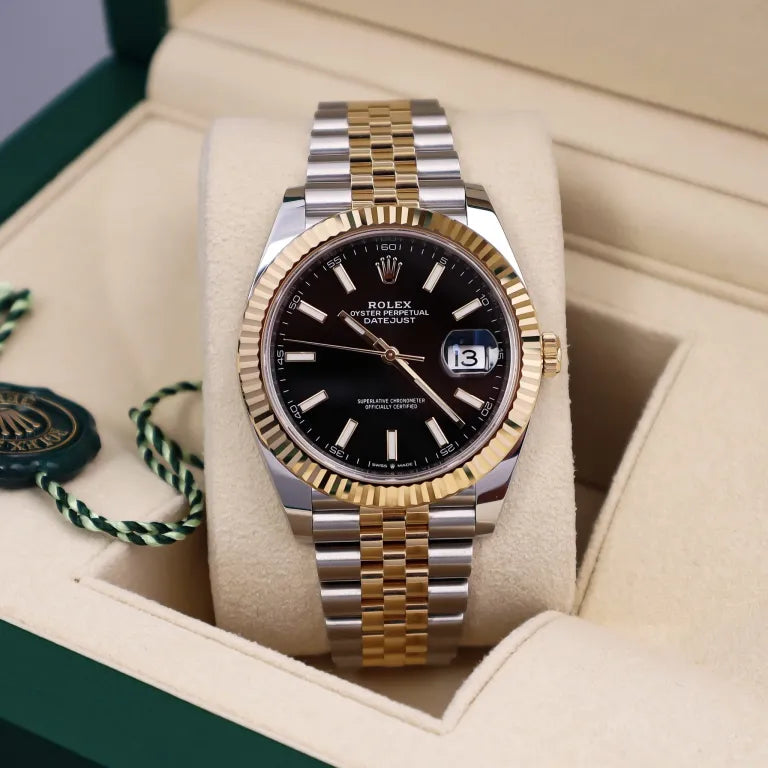 Rolex Oyster Perpetual Datejust  Yellow Fluted