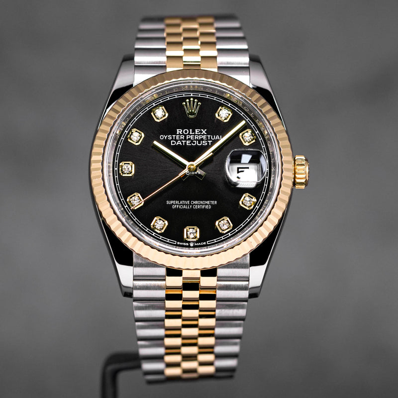 Pack Rolex Datejust Diamond Yellow Gold Jubilee