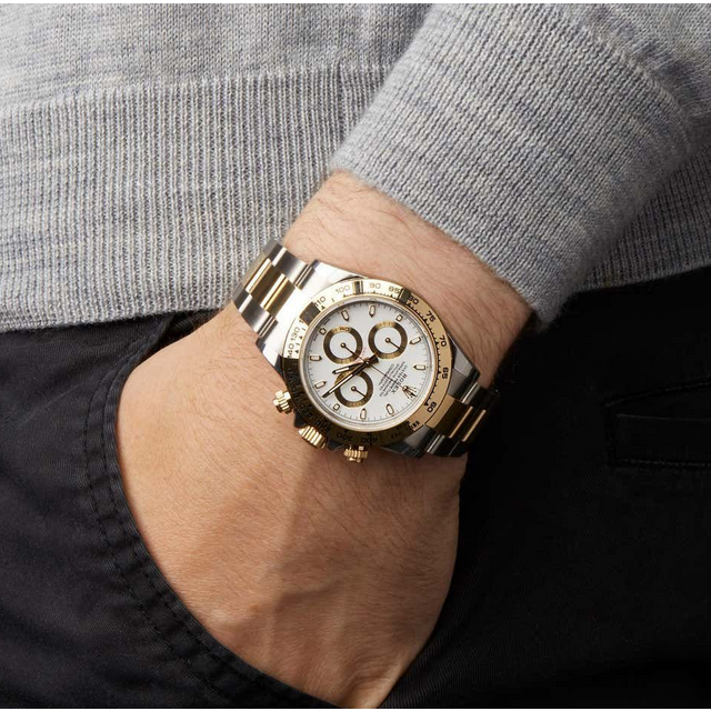 Rolex Daytona Stainless Steel Yellow Gold