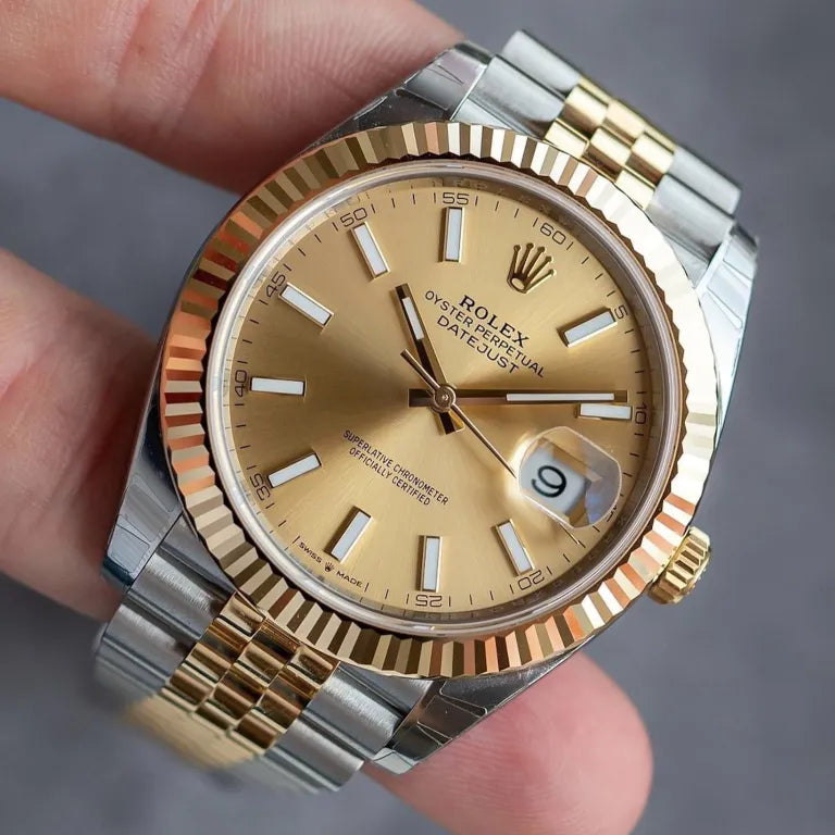 Rolex Datejust Champagne