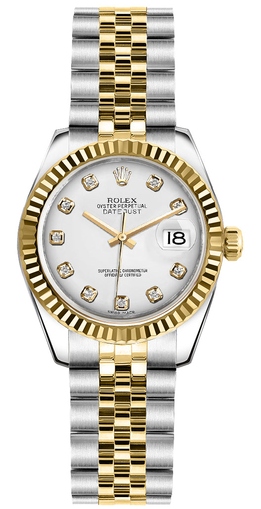 Rolex Lady-Datejust 26 diamant blanc jubilé