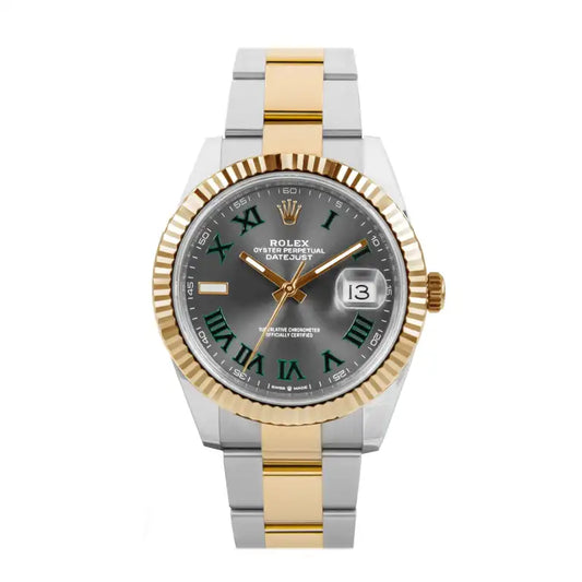 Rolex Datejust 41 ‘Wimbledon’ Dial Two-Tone Oyster