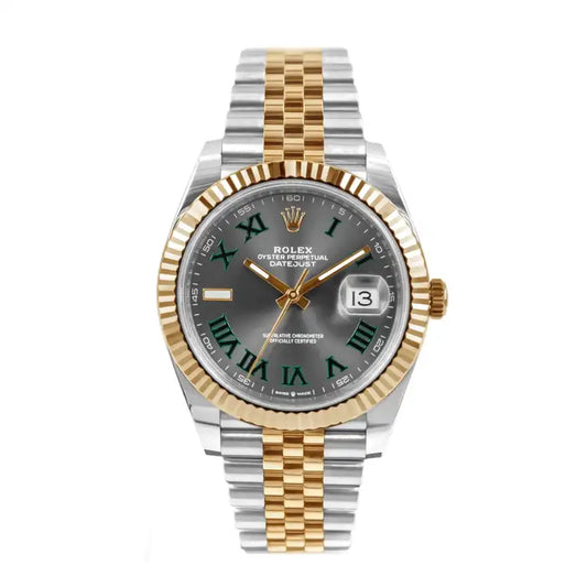 Rolex Datejust 41 ‘Wimbledon’ Dial Two-Tone Jubilee