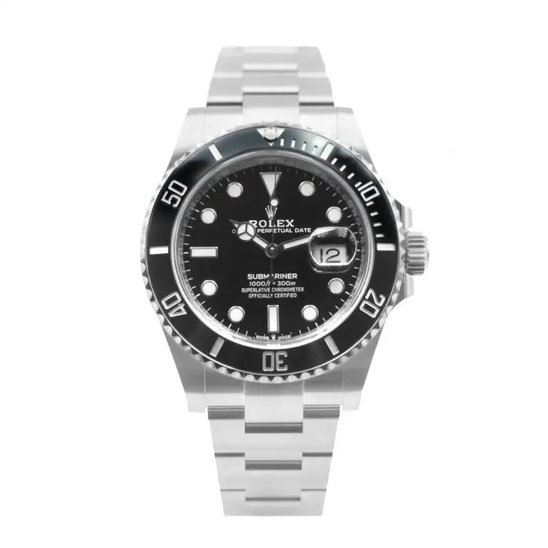 Rolex Submariner Date Steel Ceramic Bezel Black