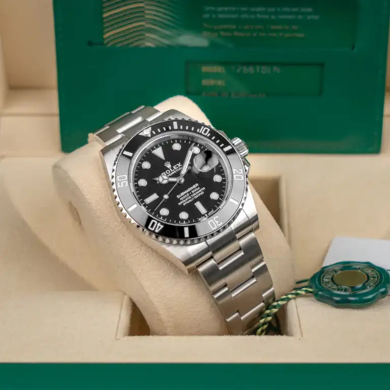 Rolex Submariner Date Steel Ceramic Bezel Black