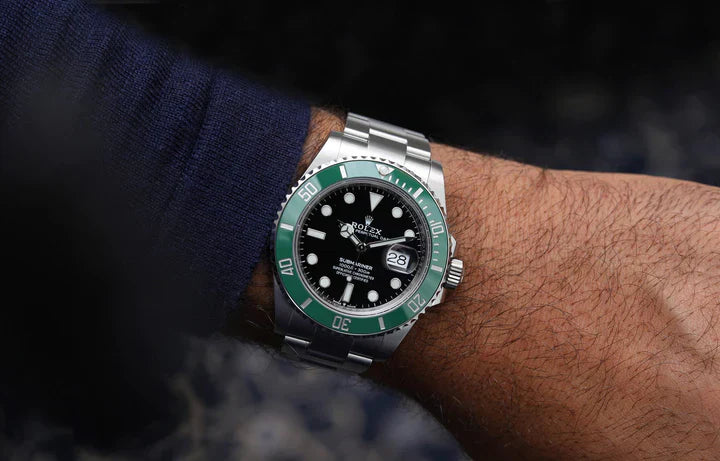 ROLEX SUBMARINER LUNETTE VERTE