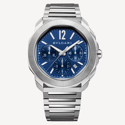 BVLGARI OCTO ROMA CHRONOGRAPH BLEU