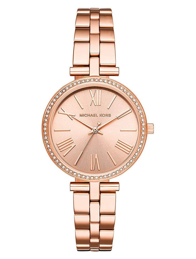 Michael Kors Maci Stainless Steel Three-Hand Watch