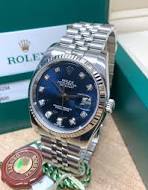 Pack Rolex Datejust Diamond Bleu Jubilee