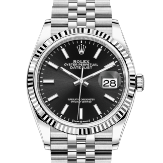 Rolex Date just Argente Gris Jubilee 3235 Swiss