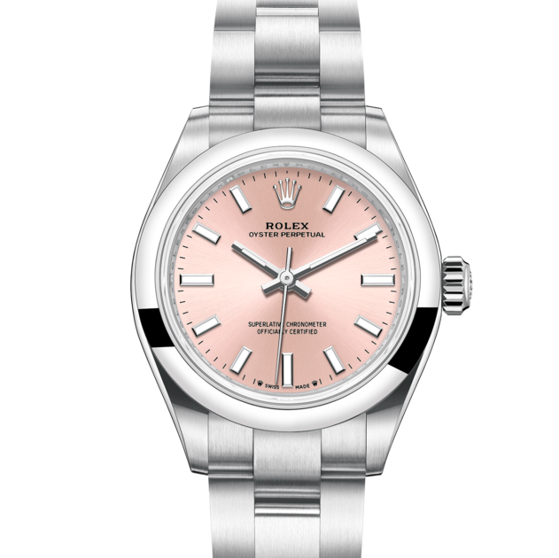 oyster perpetual rose 28mm